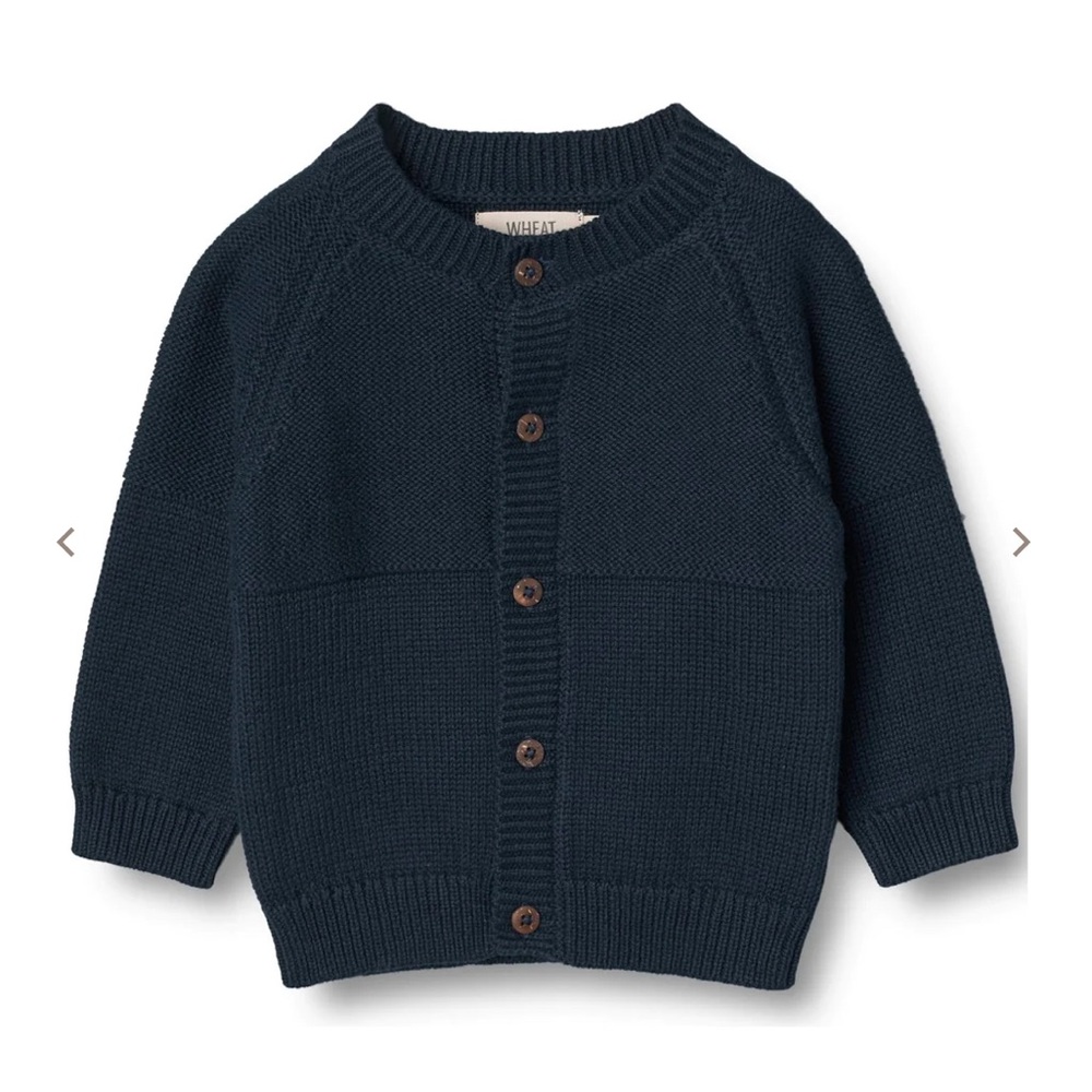 Wheat Kids organic cotton “Eddy” cardigan